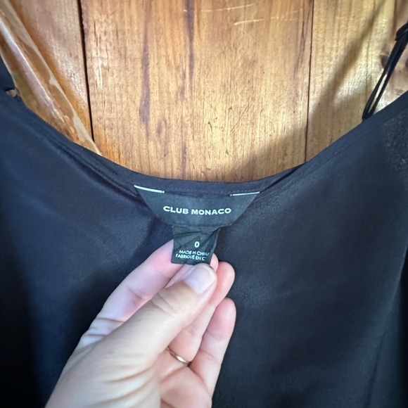 Club Monaco black Slip Dress - Picture 2 of 2